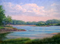 Hingham Bay from World's End